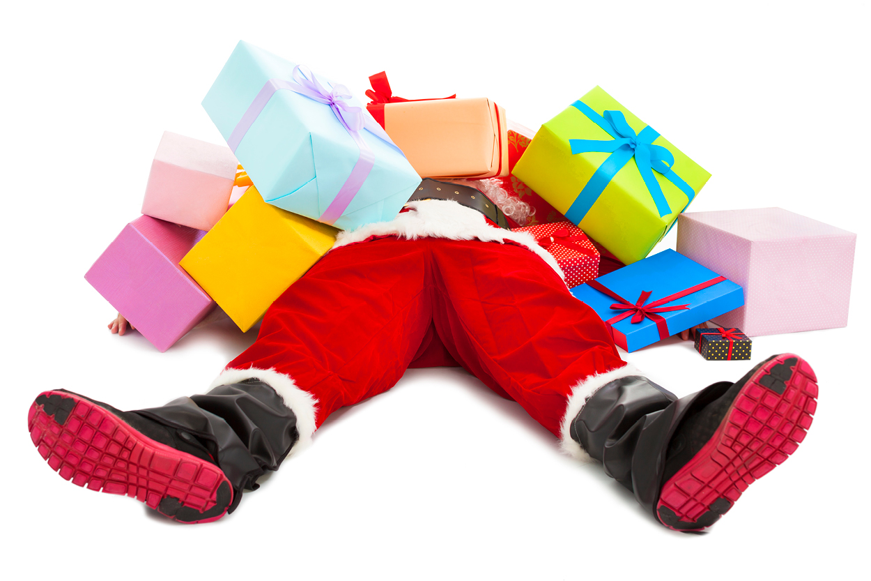 Santa - Holiday Health Hazards